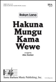Hakuna Mungu Kama Wewe SSA choral sheet music cover Thumbnail